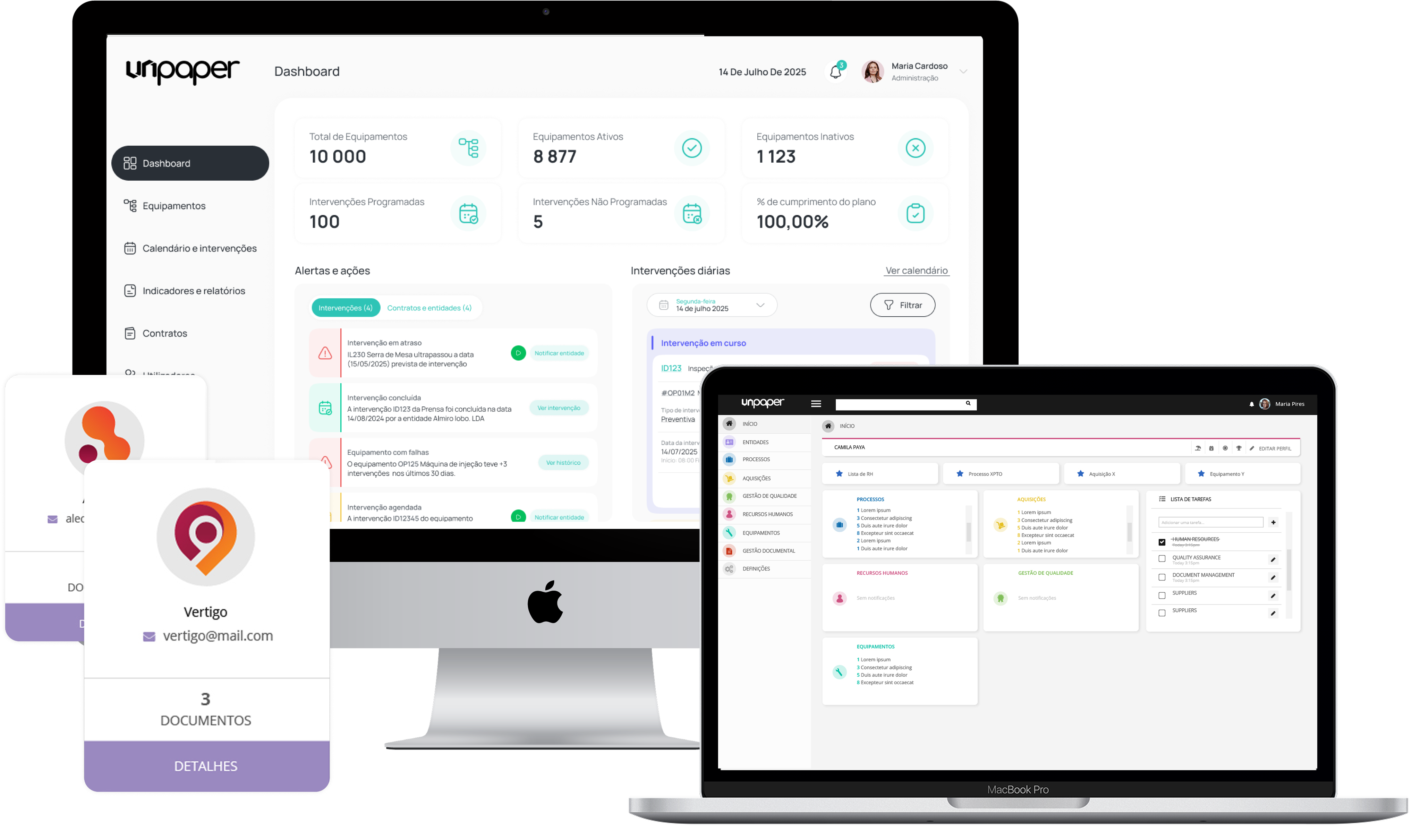 Unpaper Simulation Image